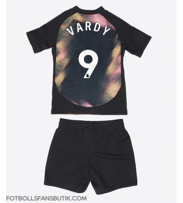 Leicester City Jamie Vardy #9 Replika Bortatröja Barn 2024-25 Kortärmad (+ Korta byxor)